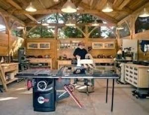Обустройство мастерской своими руками Столярная мастерская на дачном участке размеры